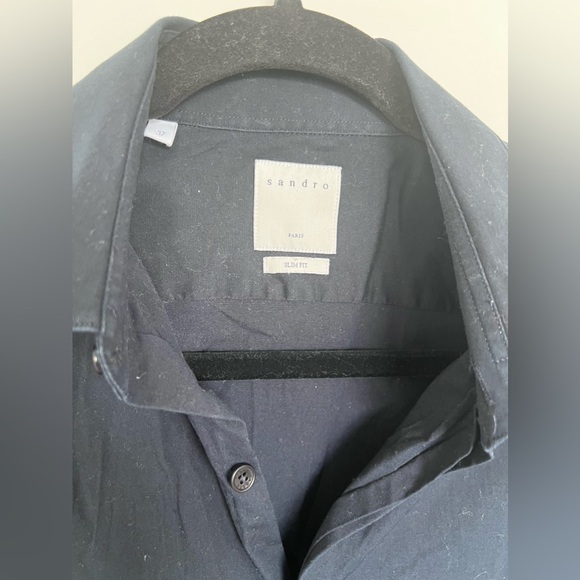 Chemise noire Sandro - Picture 6 of 10